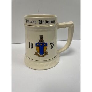 Indiana University‎ 1978 Stein Mug Collectible